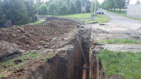 Kanalizace v obci Klopotovice