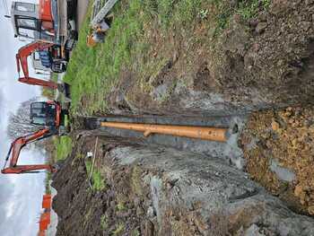 Kanalizace v obci Klopotovice