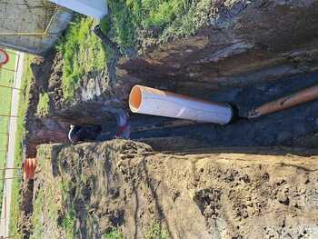 Kanalizace v obci Klopotovice