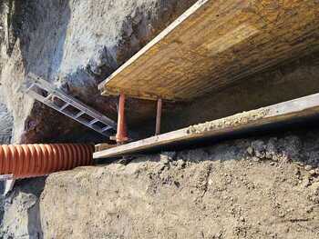 Kanalizace v obci Klopotovice