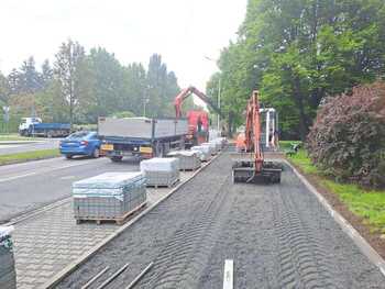 Chodník ul. Janáčkova, Prostějov