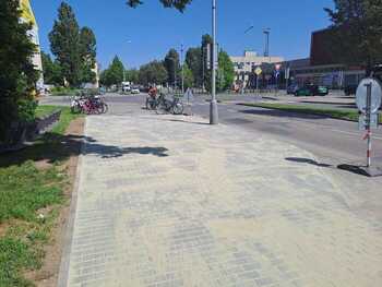 Chodník ul. Janáčkova, Prostějov