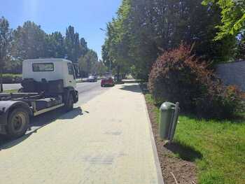 Chodník ul. Janáčkova, Prostějov