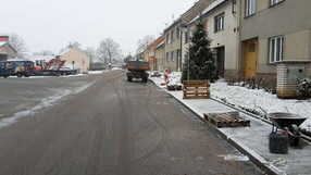 Chodník - obec Kelčice