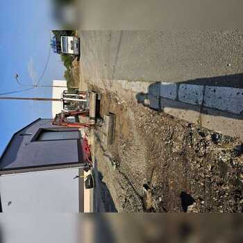 Odvodnění, dlažděná plocha - komerční prostor Držovice