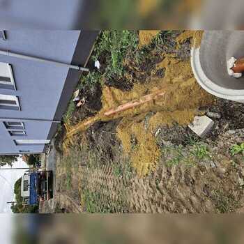 Odvodnění, dlažděná plocha - komerční prostor Držovice