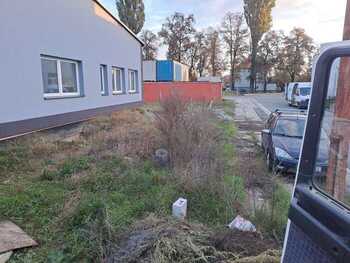 Odvodnění, dlažděná plocha - komerční prostor Držovice