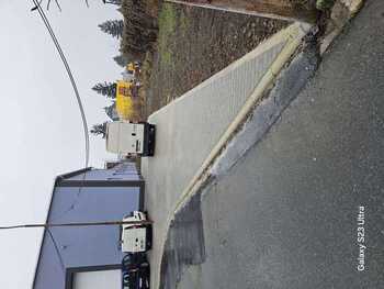 Odvodnění, dlažděná plocha - komerční prostor Držovice