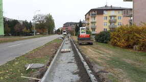 Chodník ul. Krasická, Prostějov