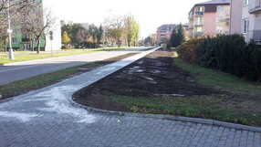 Chodník ul. Krasická, Prostějov