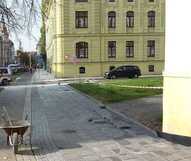 Chodník ul. Komenského