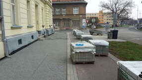 Chodník ul. Komenského