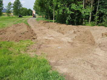 Mlatová cesta ul. Říční, Prostějov