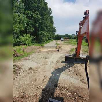 Mlatová cesta ul. Říční, Prostějov